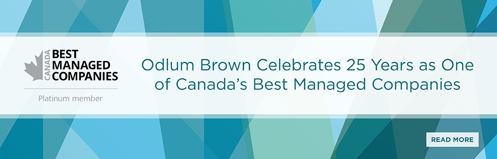Odlum Brown Celebrates 25 Years as One of Canada's Best Managed Companies