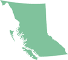map of BC