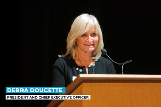 Debra Doucette at the 2024 Annual Address